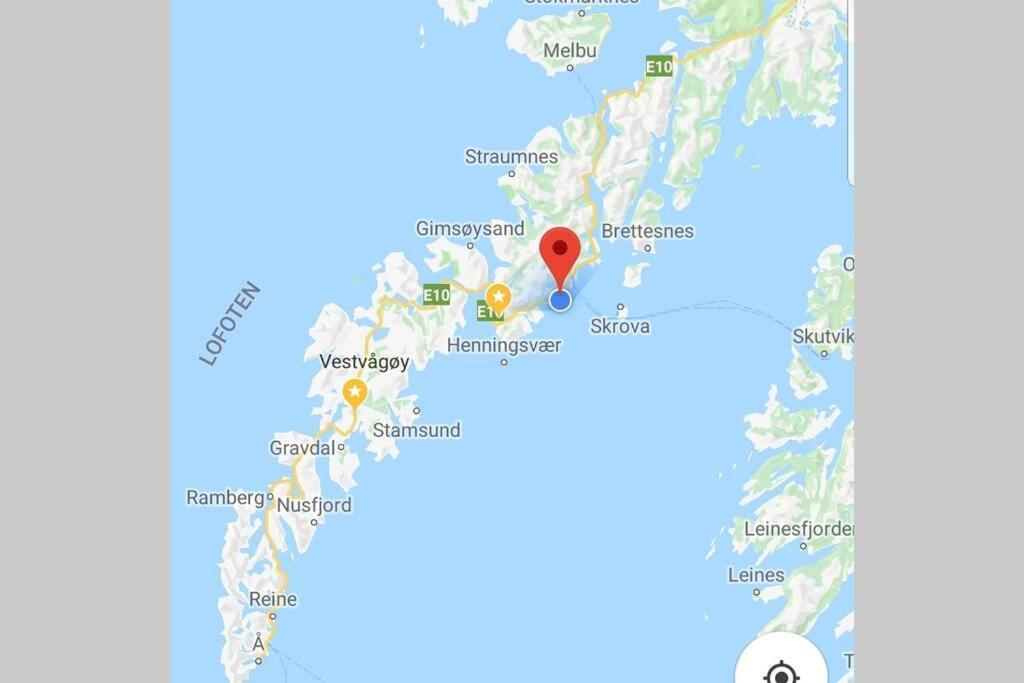 Nydelig Hytte I Kabelvag Lofoten Buitenkant foto